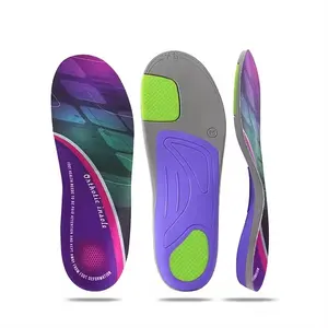 JOGHN Severe Flat Foot Upgraded Version Orthopedic Insoles For Bow Leg Pu Gel Arch Sports Basketball Corrector Orthotic Insoles