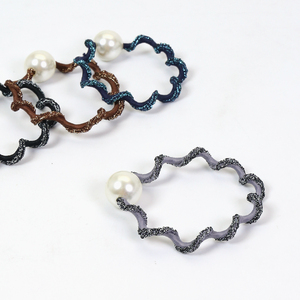 Coleteros de Pelo con Purpurina Personalizados con Logotipo, Estilo Coreano, para Mujer, Venta <span class=keywords><strong>2026</strong></span> - Product Image 4