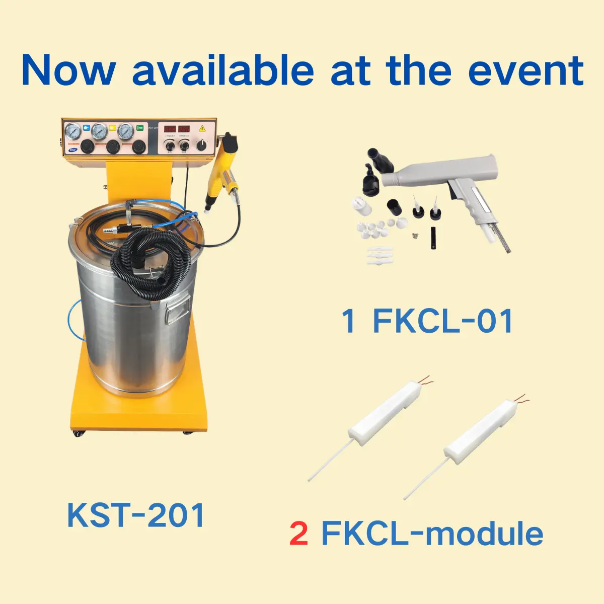 פעילויות קידום מכירות SMS-688 KST-201 מכונת ריסוס אבקה אבקת פלדה מצע ייצור ציוד ציפוי מפעל
