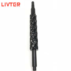 Fraise <span class=keywords><strong>hélicoïdale</strong></span> en carbure personnalisée LIVTER pour routeur CNC avec tête de fraise spirale pour dégauchisseuse, raboteuse, dégauchisseuse de bord - Product Image 4