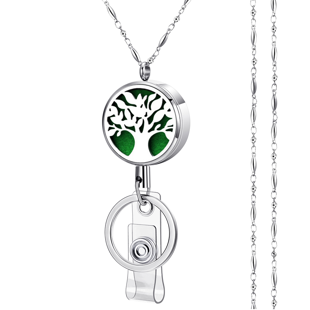 2020 новейшие шнурки из нержавеющей стали, цветок жизни, держатель для значков, ключи с рассеивателем