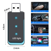 Mini Adaptador Inalámbrico USB con Asistente de Voz CarPlay y WiFi de 5GHz, Material ABS, 1 Año de Garantía, Compatible con Apple