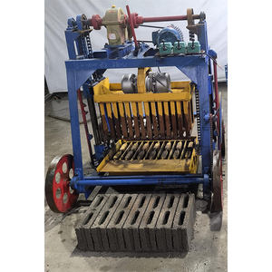 Macchina per la produzione di blocchi Semi automatica have Hallow cemento mattoni Make macchinari - Product Image 5