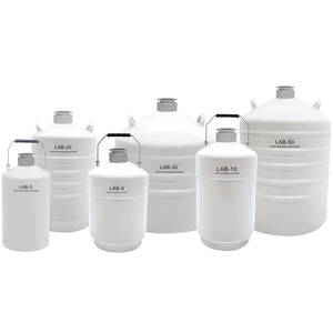 Isolation multicouche Réservoir N2 basse température LAB-3 3L Conteneurs d'azote liquide de laboratoire pour le transport - Product Image 1