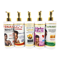 Etiquettes allemandes OEM, lot d'étain, riche en Pure Glutathion, Lotion pour le corps, hydratant et adoucissant, pour une peau