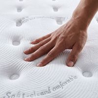 OEM ODM King-Size Komprimierte Matratze Memory-Schaum Apartment Schlafzimmer Federkern Langlebig Full-Size Großhandel Einzelbett Günstig Stützend