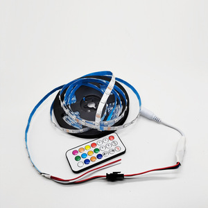 Tira de <span class=keywords><strong>LED</strong></span> <span class=keywords><strong>WS2815</strong></span> de 12 V CC, 6 mm de Ancho, Cortable, Forma de S, Tira de <span class=keywords><strong>LED</strong></span> RGB de Color Mágico en Zigzag - Product Image 6