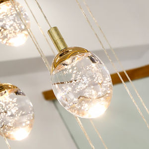 <span class=keywords><strong>2022</strong></span>หรูหราหยดน้ำตกแต่งโมเดิร์น10ไฟวิลล่าจี้ยาวแสงบันไดโคมไ<span class=keywords><strong>ฟ</strong></span>ระย้า Led เพดานสูงคริสตัล - Product Image 5