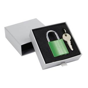 GREEN PADLOCK <b>Travel</b> <b>Locks</b> - Product Image 3