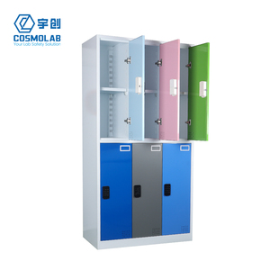 Armario Inteligente <span class=keywords><strong>de</strong></span> Acero con NFC, Gran Capacidad, 6 Puertas, Tamaño Personalizado, Innovador, para Escuela, Gimnasio, Laboratorio, Dormitorio - Product Image 1