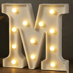Custom <b>LED</b> letter <b>light</b> panel, graduation party decoration, illuminated numbers, indoor event party decoration - Product Image 1