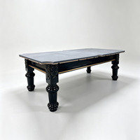 Table de billard PUSHIZHE de qualité supérieure, conçue de manière écologique avec des pieds ronds : idéale pour les loisirs à domicile