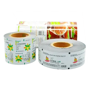 Custom sealing membrane waterproof cup sealing film cpp/pet plastic stretch roll film packaging and paper cups