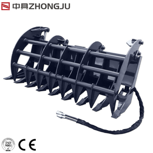 Навесное оборудование для мини-погрузчиков: грейфер для травы, наклонный ковш, вилочный захват, роликовый захват. Экспорт. - Product Image 6