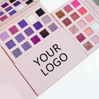 15 Farben Rosa-Töne Lidschatten-Palette Matt Glitzer Sanfte Farbtöne Tägliches Dating Party Augen-Make-up Kosmetik Großhandel