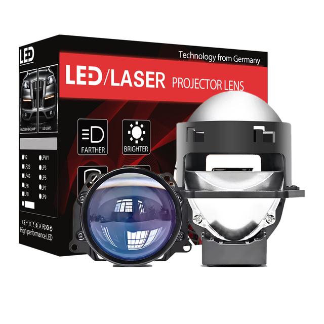 Wholesale Universal Bi Led Projector Lens 70W 6000K 12000LM 3.0 Bi Led Projector Lenses Headlight for Car H4 H7 9005 9006 H11