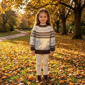 Suéter para Niña Mini <span class=keywords><strong>Me</strong></span>, Personalizado OEM y ODM, Prenda de Punto de Manga Larga de Alta Calidad, Diseño de Cuento de Hadas, Suéter Otoñal - Product Image 1