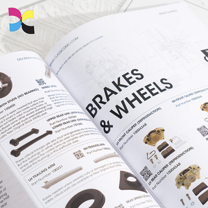 Libro personalizzato con stampa tascabile rilegatura perfetta copertina morbida libro di riviste di moda per <span class=keywords><strong>auto</strong></span> a colori - Product Image 2