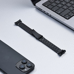 <span class=keywords><strong>Correa</strong></span> de Reloj de Titanio de 3 Eslabones con Cierre Desplegable para <span class=keywords><strong>Garmin</strong></span> Swim2 <span class=keywords><strong>Forerunner</strong></span> <span class=keywords><strong>45</strong></span> 45S, <span class=keywords><strong>Correa</strong></span> de Repuesto para Reloj Inteligente - Product Image 5