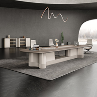 Table de bureau Zitai robuste en HDF rectangulaire, écologique, sans formaldéhyde E0, multi-usages, facile à nettoyer, résistante à la chaleur, pour salle de conférence