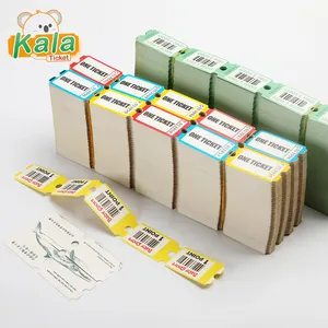 Billets de rachat en papier 180g personnalisés billets de loterie billets de jeux