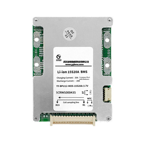 Paquete de batería de litio de 48V 18650 al por mayor con BMS y PCM versión equilibrada 15S 20A LiFePO4 para E-bike EV PCB y PCBA - Product Image 1