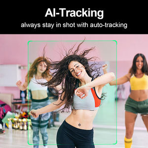 Cámara web PTZ alimentada por IA Seguimiento de IA 1080P @ 60fps 4K 5X <span class=keywords><strong>zoom</strong></span> digital Auto Foucs Video <span class=keywords><strong>Chat</strong></span> Reunión en línea Clase Stremsing en vivo - Product Image 2