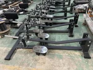 Equipment T Bar Row Wholesales Commercial JLC Fitness Center Rower T Bar Plate Loaded Gym Equipment