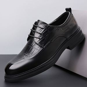Chaussures en cuir pour hommes, nouvelle collection printemps, cuir de qualité supérieure, chaussures à lacets de haute qualité pour hommes, chaussures de ville formelles, chaussures derby - Product Image 4