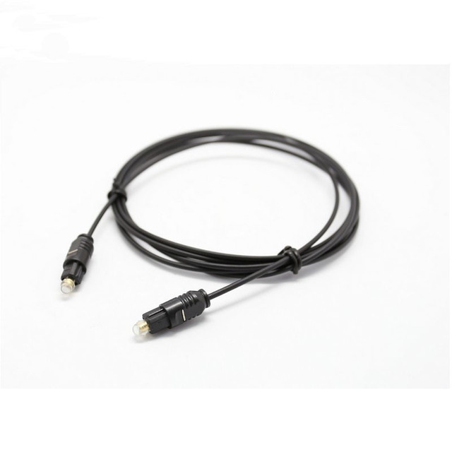 SPDIF Gold Plated Pure Copper Toslink M/M Digital Optical Fiber Audio Cable for Home Theater Sound Bar Blu-ray Players Computer