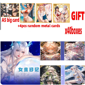 การ์ดเล่นลายอนิเมะญี่ปุ่นสุดเซ็กซี่ ขายส่งราคาพิเศษ ชุดการ์ดหนาพิเศษ คุณภาพดี เกมกระดานบนโต๊ะ พร้อมกล่องเก็บสะสม - Product Image 5