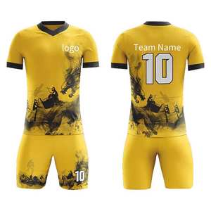 プレミアムクラブサッカージャージースポーツウェアセット。100% ポリエステル生地。利用可能なカスタマイズサービス。 - Product Image 2