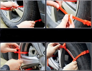 <span class=keywords><strong>สาย</strong></span>ผูกยางจับจีบสำหรับฤดูหนาวรถไถหิมะรถ SUV รถตู้รถบรรทุกรถ SUV ได้รับการรับรองจาก ROHS - Product Image 2