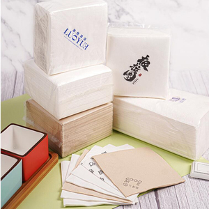 Bán Buôn Trắng Tiểu Tissue <span class=keywords><strong>Decoupage</strong></span> Đồ Uống Cocktail Biểu Tượng Tùy Chỉnh In Quảng Cáo Giấy Khăn Ăn - Product Image 6