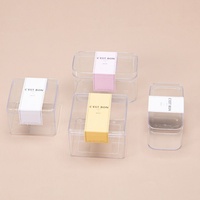 Vente de gros Tasse à mousse en plastique Boîte à dessert tiramisu Emballage de gâteau en plastique transparent Boîtes à cupcakes transparentes avec couvercle