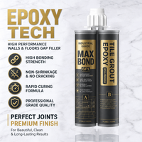 Colle à carrelage professionnelle, mastic époxy de couleurs variées, résine époxy non rétractable, anti-moisissure, coulis de carrelage flexible, OEM ODM