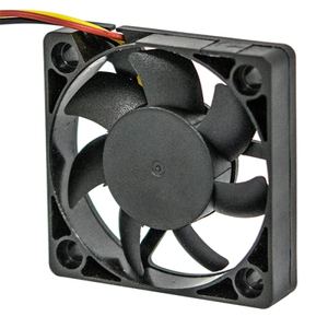 50x50x10mm High-Temperature Axial <b>Fan</b> with Ball Bearing Electric OEM Plastic - Product Image 3