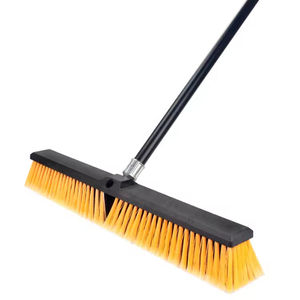 Balai à tapis propre, manche télescopique long, brosse à sol, poussoir à récurer, balai en caoutchouc pour tapis, sol, carrelage - Product Image 6