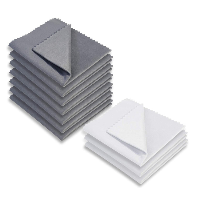 Custom Microfiber Cleaning Cloths for Glasses Soft Suede Screen Lint-Free Cloth for Sun Eyeglass Lens Cleaning with Custom Logo