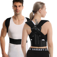 Ceinture de redressement de la posture réglable pour le dos et les épaules, soutien dorsal, correcteur de posture pour hommes et femmes, fourni par l'usine