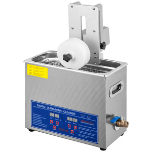 Limpiador Ultrasónico <span class=keywords><strong>Dental</strong></span> Industrial Eléctrico Nuevo de 6L, Máquina de Limpieza de Discos de Vinilo, Kit Completo con Rejilla de Secado - Product Image 4