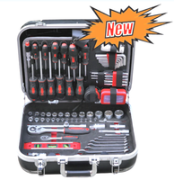 Meilleures ventes : Ensemble de 128 pièces de clés à douille, jeu de douilles de qualité industrielle, jeu de pinces Drive Master, cliquets et ensemble d'outils à main