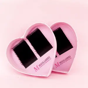 Korean PBT Custom Private Label Faux Mink Individual Lashes Supplies Lash Trays Volume Classic Cashmere Eyelash Extension