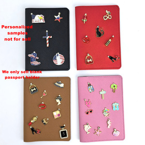 Wholesale <strong>Personalised</strong> DIY Charms Business Blank PVC Leather Case <strong>Passport</strong> Holder Leather Travel <strong>Passport</strong> <strong>Cover</strong> - Product Image 3
