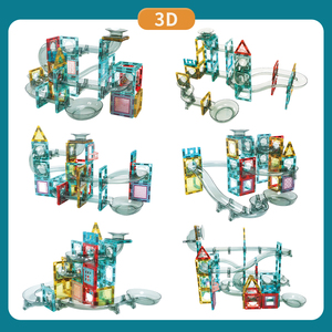 Blocs de rouleau de marbre magnétiques de jeux d'enfants - Product Image 5