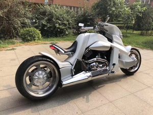 Motocicleta Retro Pesada de Estilo Tiranosaurio Importada, para Motor de Dos Cilindros 883 Refrigerado por Agua, X48 Prince Cruiser - Product Image 4