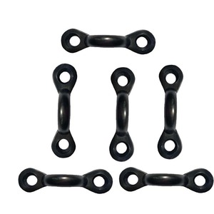 Metal Buckles 6 Pcs Durable Outdoor Kayak Boat Deck Hardware <b>C</b> Type Rope <b>Clamp</b> - Product Image 1