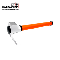 Hache turque, outils de marteau, 450 g, hache Magnum, manche en PVC, haute qualité, fabrication en usine, 45 # Marteau de mécanicien en acier au carbone ADZE