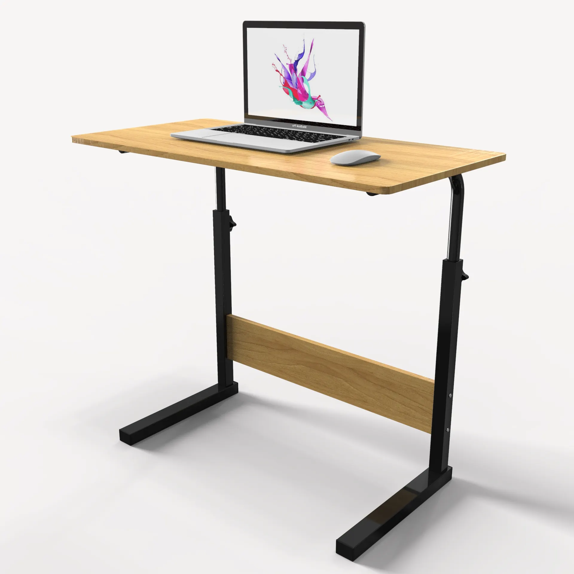 高品質の可動式高さ調節可能な小型ラップトップコンピューターデスクベッド学習テーブルホーム/カートンボックスモダン120セットSC11