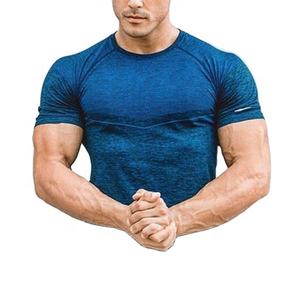 T-shirt de sport en polyester pour homme, coupe près du corps, surdimensionné - Product Image 6